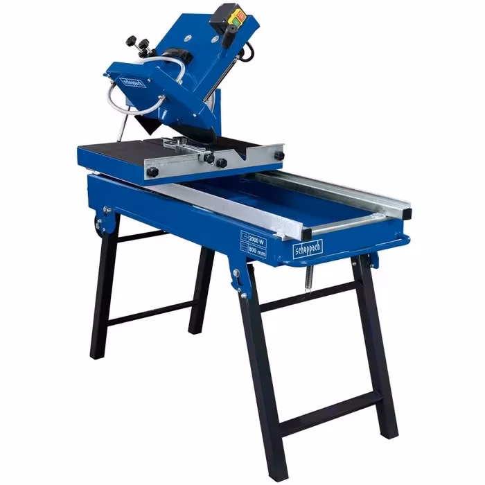 Scheppach HSM3500 Steintrennmaschine – Nassschneider mit Schneidetisch